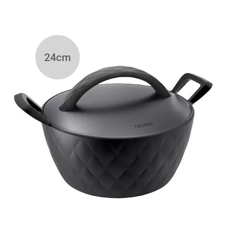 GTH3182-IH, GTH3202-IH, GTH3242-IH, GTH3244-IH - Nồi Lock&Lock Salon 2 Tay Cầm (Có Thể Sử Dụng Bếp Từ) - Màu Đen - 3 Kích Cỡ (18cm, 20cm, 24cm) - Ảnh 4