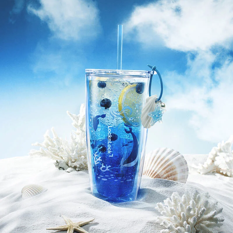 HAP534BLU - Ly Nhựa Hai Lớp LocknLock double wall cold 750ml - LocknLock Online