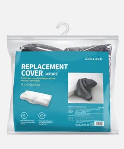 HLW114CV - Vỏ gối thay thế cho Memory Foam Pillow HLW114 - Màu xám đậm - LocknLock Online