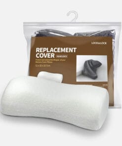 HLW115CV - Vỏ Gối Thay Thế Cho Memory Foam Pillow LocknLock HLW115 - Màu Xám Đậm - LocknLock Online