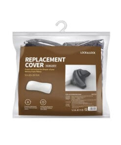 HLW115CV - Vỏ Gối Thay Thế Cho Memory Foam Pillow LocknLock HLW115 - Màu Xám Đậm - LocknLock Online