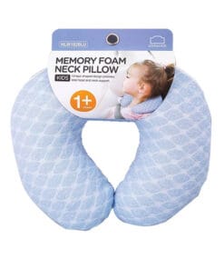HLW182 - Gối Kê Cổ Memory Foam Dành Cho Trẻ Em LocknLock, 22x21x7cm, 140G - 2 Màu (Xanh Dương, Hồng) - LocknLock Online