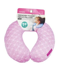 HLW182 - Gối Kê Cổ Memory Foam Dành Cho Trẻ Em LocknLock, 22x21x7cm, 140G - 2 Màu (Xanh Dương, Hồng) - LocknLock Online