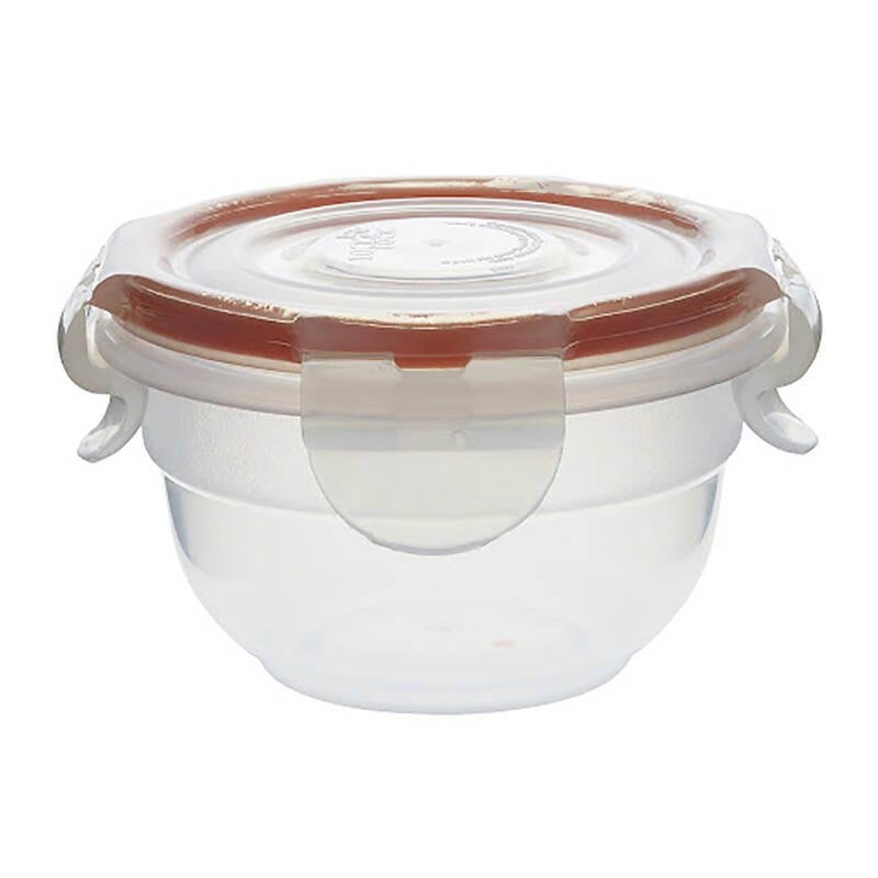 HSM941EM - Hộp Bảo Quản Thực Phẩm Tròn Locknlock Nestable Zen Style 100ml (Silicone Màu Cam) - LocknLock Online
