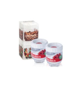 INL202S2 - Bộ 2 Hộp Bảo Quản Thực Phẩm Interlock - 280ml - Màu Trắng - LocknLock