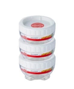 INL305S3 - Bộ 3 Hộp Bảo Quản Thực Phẩm Interlock - 180ml - Màu Trắng - LocknLock - LocknLock Online