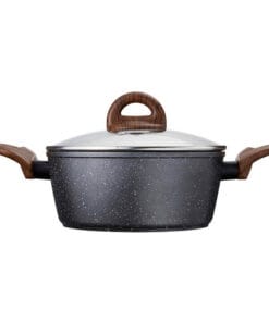 LBU1202 - Nồi Nhôm Chống Dính Baum Marble 20cm, 2 Tay Cầm, Nắp Thủy Tinh, LocknLock - LocknLock Online