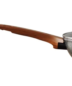 LBU1305 - Chảo Nhôm Sâu Lòng Chống Dính Baum Marble 30cm, 1 Tay Cầm, Nắp Thủy Tinh, LocknLock - LocknLock Online