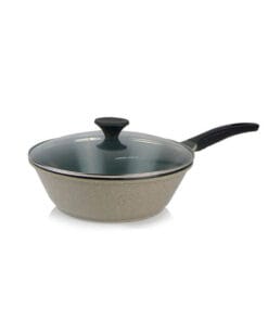 LCA6285D-IH - Chảo Sâu Lòng LocknLock Stone Kèm Nắp Thủy Tinh 28cm - LocknLock Online