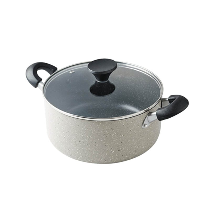 LED4242 - Nồi Beet Marble Bằng Nhôm 2 Tay Cầm 24Cm (Sử Dụng Bếp Từ) - 3 Màu (Xám, Vân Đá, Đỏ Rượu) - Locknlock - LocknLock Online