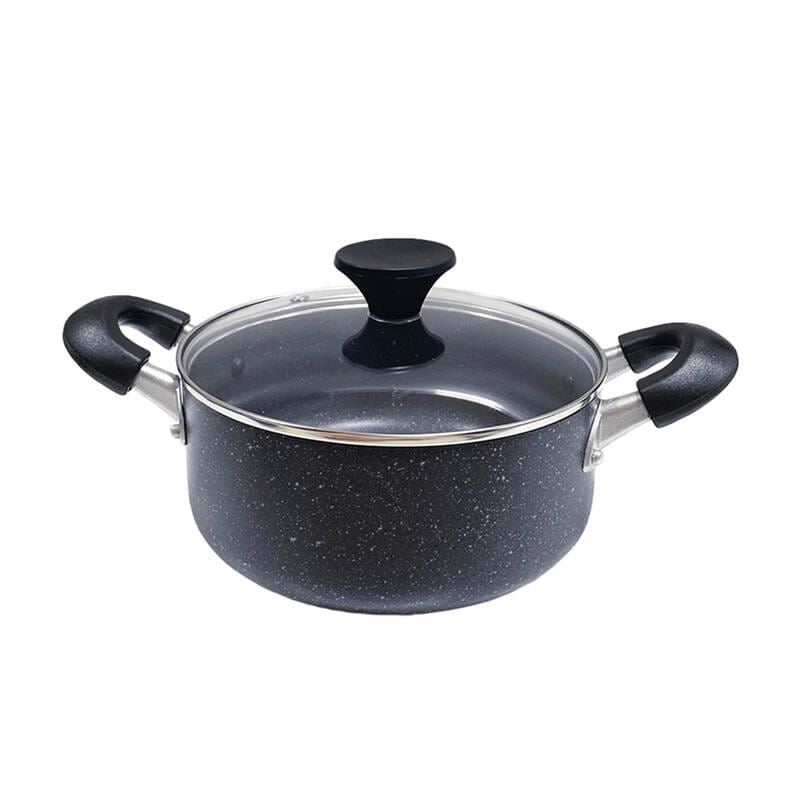 LED4242 - Nồi Beet Marble Bằng Nhôm 2 Tay Cầm 24Cm (Sử Dụng Bếp Từ) - 3 Màu (Xám, Vân Đá, Đỏ Rượu) - Locknlock - LocknLock Online