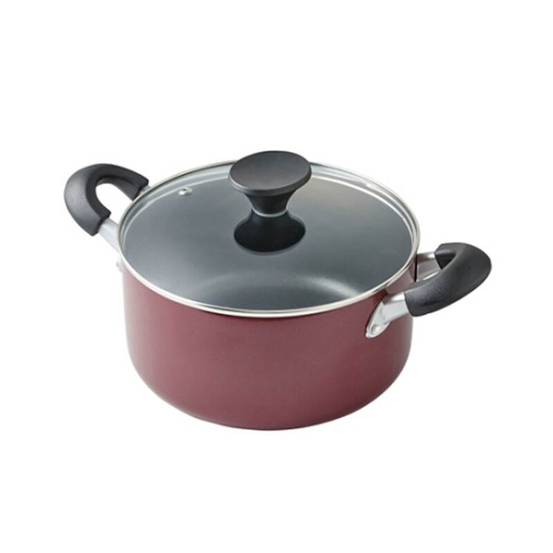 LED4242 - Nồi Beet Marble Bằng Nhôm 2 Tay Cầm 24Cm (Sử Dụng Bếp Từ) - 3 Màu (Xám, Vân Đá, Đỏ Rượu) - Locknlock - LocknLock Online