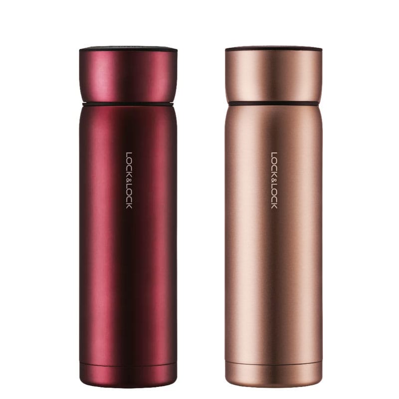 LHC1458 - BÌNH GIỮ NHIỆT Lock&Lock Metal Mortar tumbler, 700ML - 2 Màu (Màu Wine, Màu hồng nhạt) - LocknLock Online