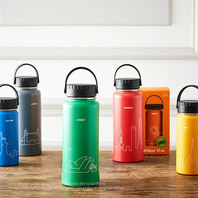 LHC4160 - Bình Giữ Nhiệt LocknLock Bằng Thép Không Gỉ Riga Tumbler 897ml