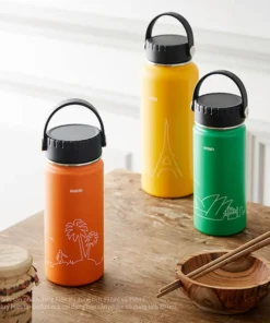 Alternative view of LHC4160 - Bình Giữ Nhiệt LocknLock Bằng Thép Không Gỉ Riga Tumbler 897ml