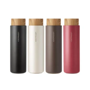 Review Bình Giữ Nhiệt LocknLock Flat Nắp Gỗ 400ml (LHC4227)