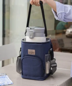 LHC8039 - Bộ Hộp Cơm Giữ Nhiệt LocknLock Easy Carry 2.0L, 720Ml*1, 420Ml*2, Bộ Muỗng Và Nĩa*1, Túi Đựng*1 - 2 Màu (Xanh, Trắng) - LocknLock Online