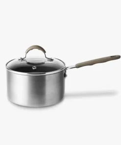 LHD1141 - Nồi Sâu Lòng Locknlock Handycook Có Tay Cầm Và Nắp Đậy 14Cm - Màu Xám