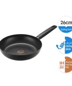 Alternative view of LHL5223, LHL5243, LHL5263 - Chảo Nhôm Chống Dính Hard&Light Black (Có Thể Sử Dụng Bếp Từ) - Màu Đen - Locknlock 3 size (22cm, 24cm, 26cm)