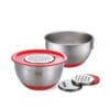 MIX3202, MIX3242 - Bộ Bát Trộn Inox Và Bàn Mài 2 size (20cm, 24cm) - Locknlock - LocknLock Online