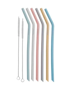 Alternative view of TLL080 - Bộ 6 Ống Hút Silicone Có Thể Tái Sử Dụng Kèm 2 Cọ Rửa Locknlock, 250x78Mm