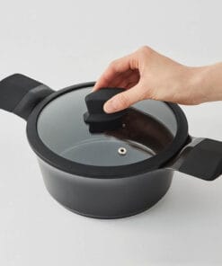 CAC2011, CAC2411 - Nồi Edge Locknlock 2 Size (Có Thể Sử Dụng Bếp Từ) - Màu Đen - LocknLock Online