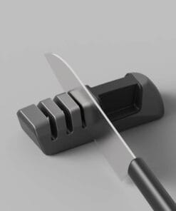 CKK118DGRY - Dụng cụ mài dao LocknLock 3 lớp sắc bén, an toàn