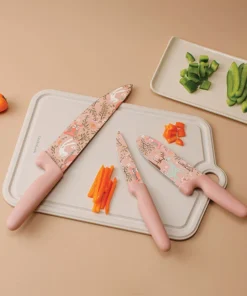CKK308S3 - Bộ dao nhà bếp 3 món LocknLock Gallery Knife Set Màu hồng - LocknLock Online