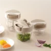 CKS342BEG / CKS343BEG / CKS344BEG - Dụng cụ băm nhỏ thực phẩm nhiều dung tích màu be, có nắp bật