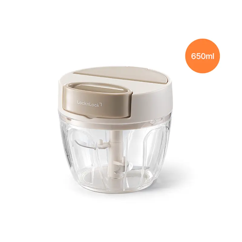 CKS342BEG / CKS343BEG / CKS344BEG - Dụng cụ băm nhỏ thực phẩm nhiều dung tích màu be, có nắp bật - Ảnh 3