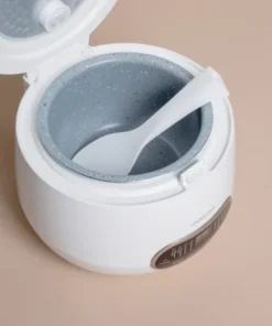 Alternative view of EJR326WHT - Nồi cơm điện kỹ thuật số Lock&Lock Digital Rice Cooker 0.8L, 220V~, 50Hz, 300W - Màu trắng