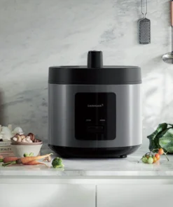 EJR452BLK - Nồi cơm điện LocknLock Essential Rice Cooker dung tích 1.8L - Màu Đen