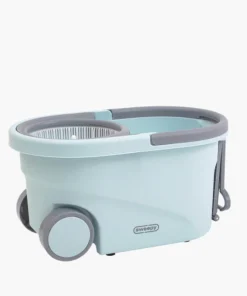 Alternative view of ETM971 - Bộ Cây Lau Nhà Xoay Sweepy Gồm Thùng Giặt, Cây Lau Và 2 Bông Lau - 7L - Màu Xanh - LocknLock