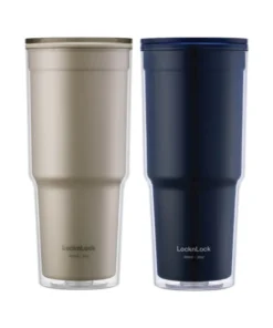 HAP502 - Ly nhựa 2 lớp LocknLock 900ml - 2 Màu (Màu Be, Màu Navy) - LocknLock Online