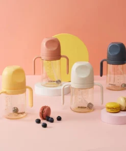 Alternative view of HAP914-HAP915 - Bình tập uống cho bé LocknLock Little Luv có ống hút dung tích 280ml / 350ml nhiều màu