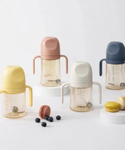 HAP914-HAP915 - Bình tập uống cho bé LocknLock Little Luv có ống hút dung tích 280ml / 350ml nhiều màu