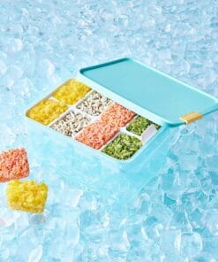 HFL104D8 - Hộp Trữ Đông Kèm Khuôn Chia Nhỏ Thực Phẩm Freezer Fit Locknlock 1.65L Kèm Khuôn 8