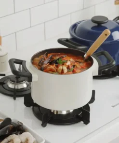 Nồi Decore LocknLock 18CM - Màu Ivory - LDE1182IH