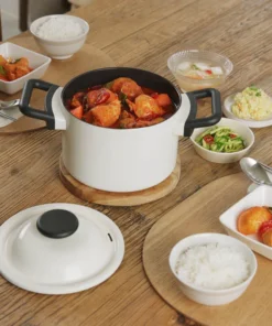 Alternative view of Nồi Decore LocknLock 18CM - Màu Ivory - LDE1182IH