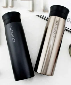 LHC4119- Bình giữ nhiệt L&L Line bằng thép không gỉ 400ml - 3 Màu (Màu Đen, Màu Stainless, Màu Vàng Đồng) - LocknLock Online