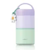 LHC8055VOL - Hộp cơm giữ nhiệt LocknLock New Tower Vacuum Lunch box (330ml, 520ml) - Màu tím
