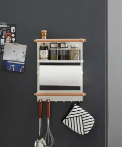 LWR159WHT - Kệ Treo Từ Tính Magnetic Side Shelf LocknLock Size M - Màu Trắng