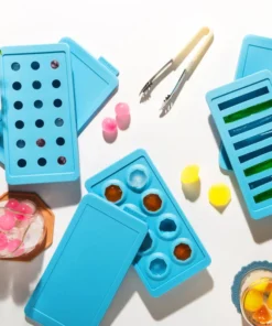 SLX167 - Khay làm đá Silicone màu xanh da trời LocknLock - Nhiều mẫu - SLX167BLU, SLX168BLU, SLX169BLU
