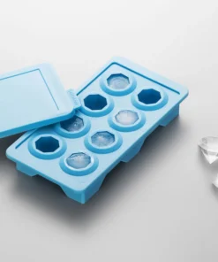 Alternative view of SLX167 - Khay làm đá Silicone màu xanh da trời LocknLock - Nhiều mẫu - SLX167BLU, SLX168BLU, SLX169BLU