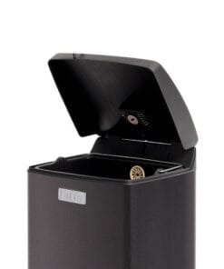 Alternative view of Thùng Rác Inox Fitis Premium 15L - Vuông đạp thấp - 3 Màu (Inox mờ, Trắng, Đen) - SPS1-901, SPS1-904, SPS1-903