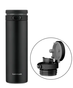 Alternative view of LHC4287BLK - Bình giữ nhiệt LocknLock Silhouette Screw Tumbler 440ml - Màu đen