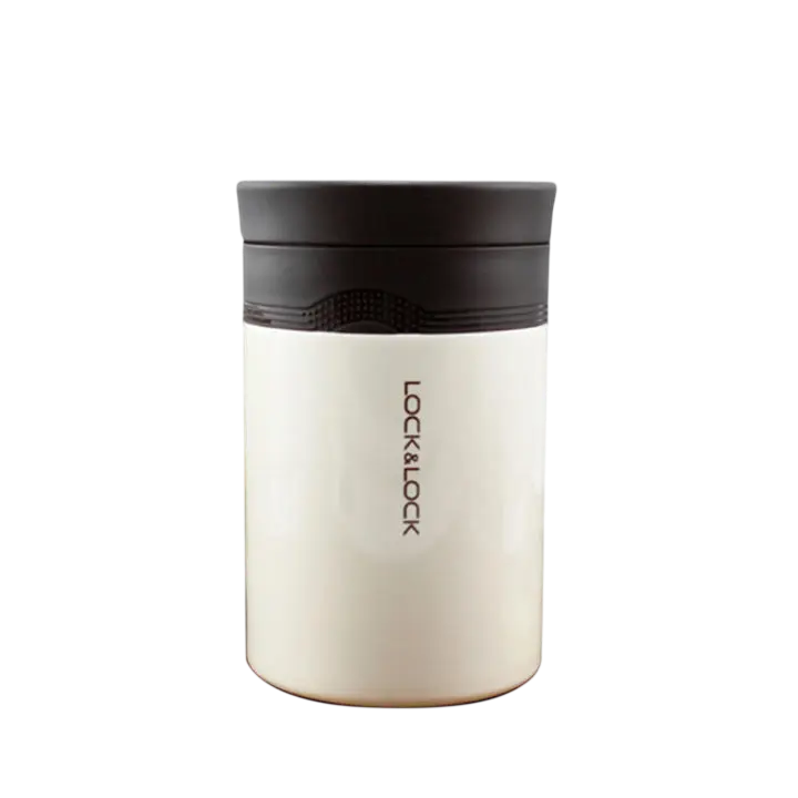 LHC8024 - Hộp giữ nhiệt đựng thức ăn LocknLock Wave Food Jar 500ml - 4 Màu ( Màu Hồng Đậm, Màu Xanh Mint, Màu Trắng, Màu Xanh Dương)