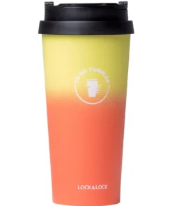 LHC4151 - Bình giữ nhiệt Lock&Lock Two-tone Clip 540ml - 3 Màu ( Màu tím&xanh, Màu xanh mint&vàng, Màu cam/đỏ&vàng ) - LocknLock Online