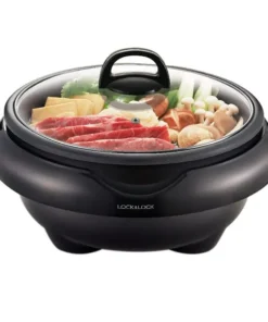 EJP331BLK - Nồi điện đa năng L&L DSA-8280A, 28cm, 4L, AC220-240V, 50/60HZ, 1350-1650W - Màu đen