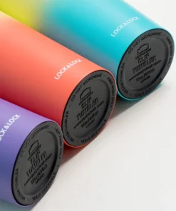 LHC4151 - Bình giữ nhiệt Lock&Lock Two-tone Clip 540ml - 3 Màu ( Màu tím&xanh, Màu xanh mint&vàng, Màu cam/đỏ&vàng ) - LocknLock Online